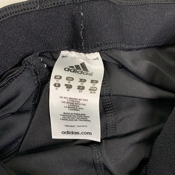 Adidas Cropped Workout Leggings - Picture 3 of 4